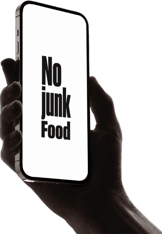 No junk food — curated product standards